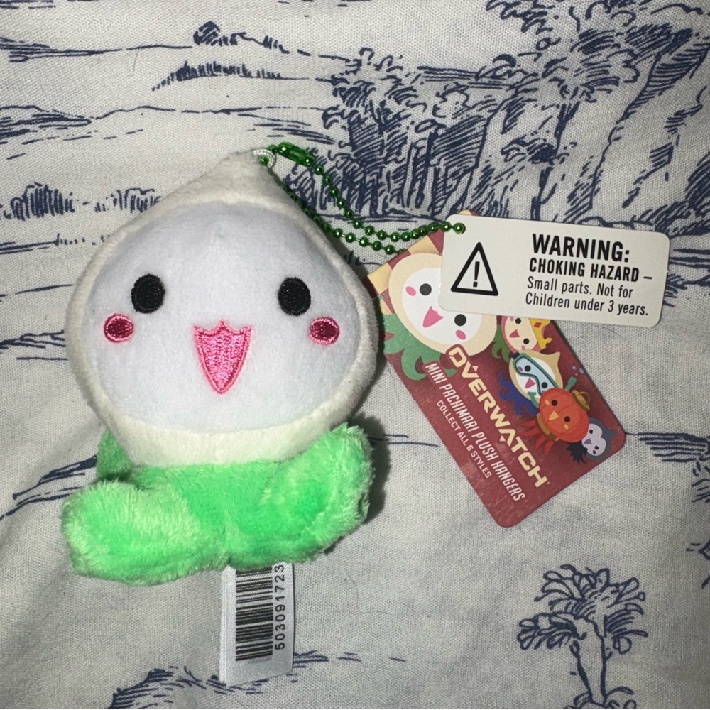 Blizzard Overwatch Mini Pachimari Plush Hanger NWT - 2016 ORIGINAL